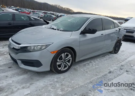 2016 Honda Civic Lx из США, поврежденный, VIN 19XFC2F55GE214466